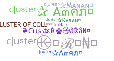 Segvārds - Cluster