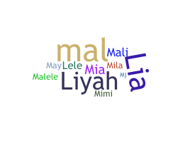Segvārds - Maliyah
