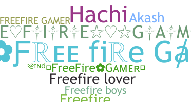 Segvārds - Freefiregamer