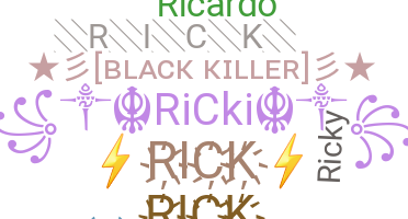 Segvārds - Rick