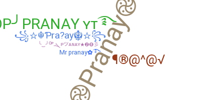 Segvārds - Pranay