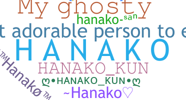 Segvārds - Hanako