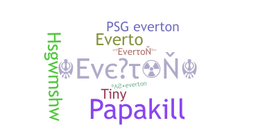 Segvārds - Everton