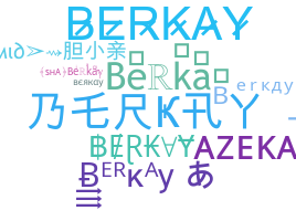 Segvārds - Berkay