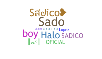 Segvārds - Sadico