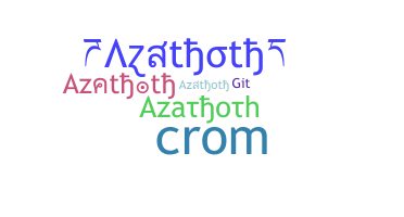 Segvārds - Azathoth
