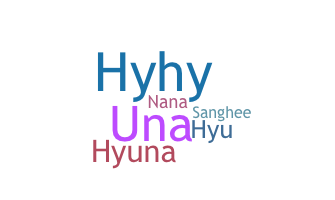 Segvārds - Hyuna