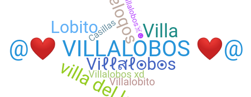 Segvārds - Villalobos