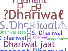 Segvārds - Dhariwal