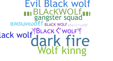 Segvārds - Blackwolf