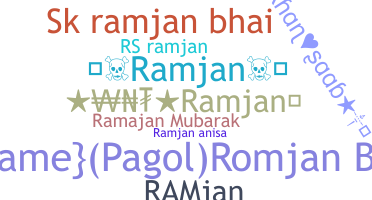 Segvārds - Ramjan
