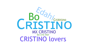 Segvārds - Cristino