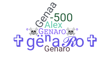 Segvārds - Genaro