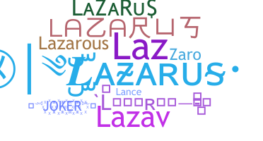 Segvārds - Lazarus