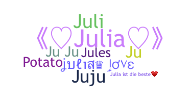 Segvārds - Julia