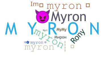 Segvārds - Myron
