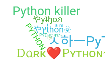 Segvārds - Python