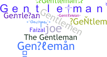 Segvārds - Gentleman
