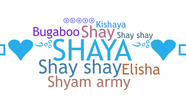 Segvārds - Shaya
