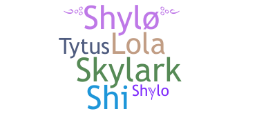 Segvārds - Shylo