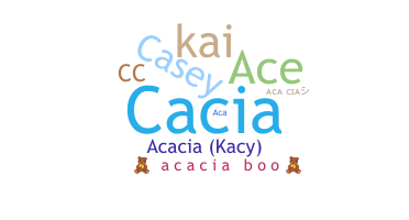 Segvārds - Acacia