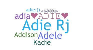 Segvārds - Adie