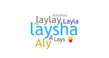 Segvārds - Alaysha