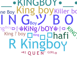 Segvārds - kingboy