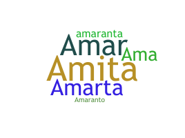 Segvārds - Amaranta