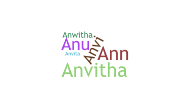 Segvārds - Anvitha