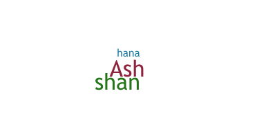 Segvārds - Ashana
