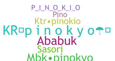 Segvārds - pinokio