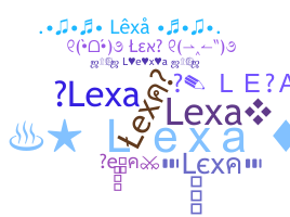 Segvārds - lexa3d