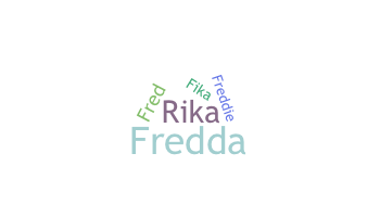 Segvārds - Fredrika