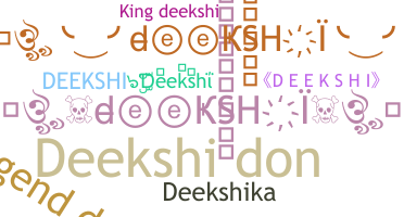 Segvārds - Deekshi