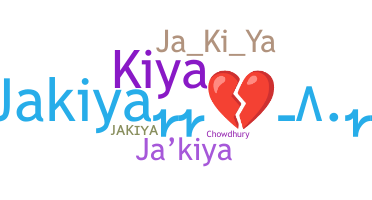 Segvārds - Jakiya