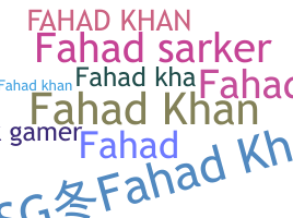 Segvārds - Fahadkhan
