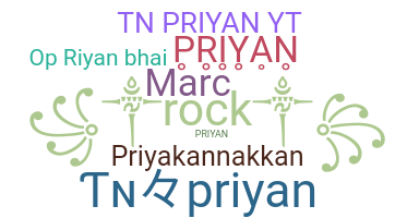 Segvārds - Priyan