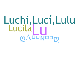 Segvārds - Lucila