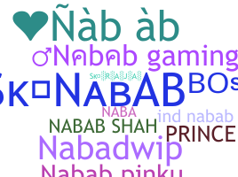 Segvārds - Nabab