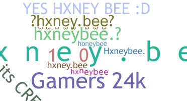 Segvārds - hxneybee