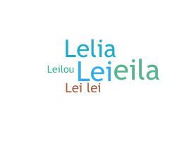 Segvārds - Leila