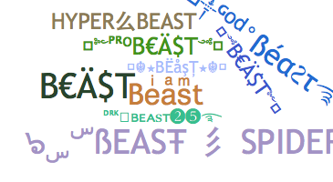 Segvārds - Beast