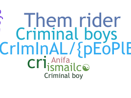 Segvārds - Criminalboys