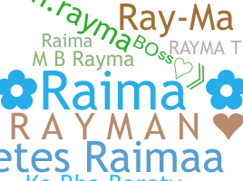 Segvārds - Rayma