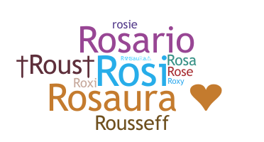 Segvārds - Rosaura