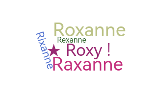 Segvārds - Roxanne