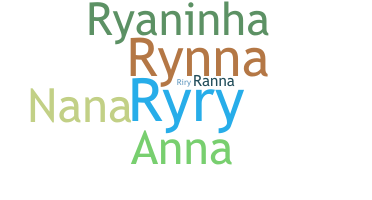 Segvārds - Ryanna