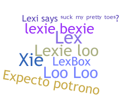 Segvārds - Lexie