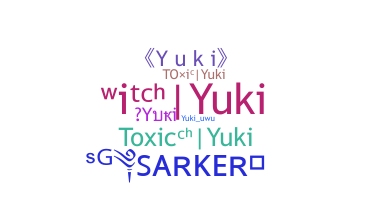 Segvārds - Yuki